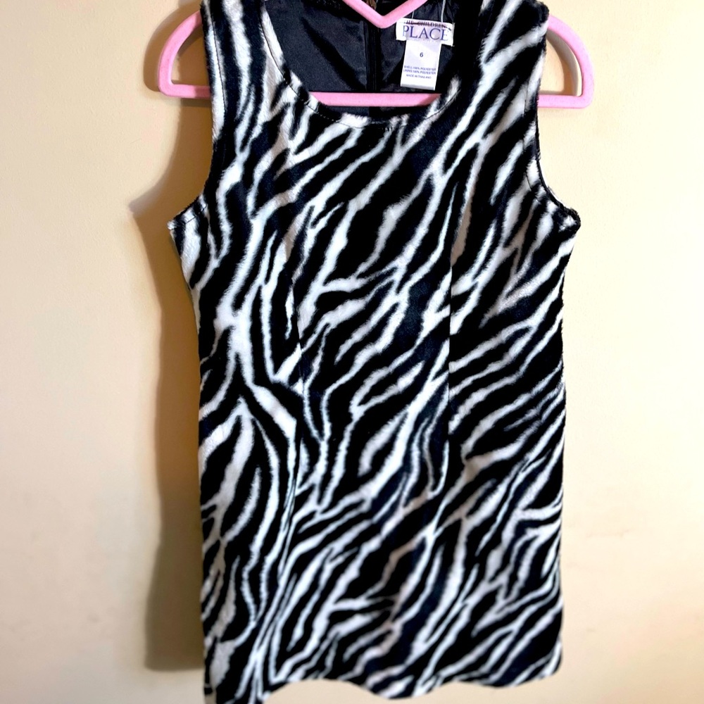 Children’s Place Zebra Dress Size 6